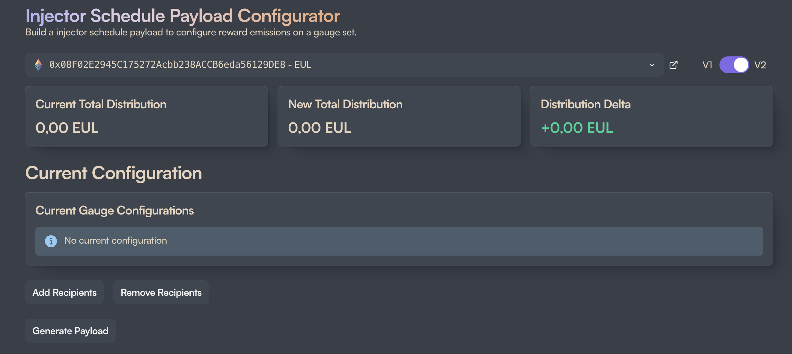 Injector Configurator